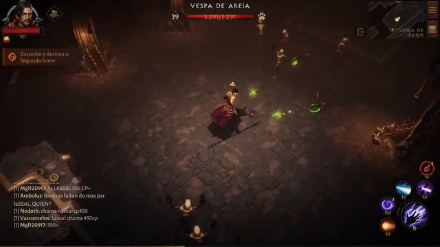 Diablo Immortal - Tumba do Rei Fahir parte 01 смотреть онлайн