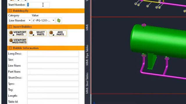 Create BOMs by Line Tag and Work Order Number in AutoCAD Plant 3D using BUBBLEWorx смотреть онлайн