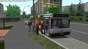 OMSI 2 - Могэс Маршрут 100 на автобусе МАЗ 107.066 2008 года МСК