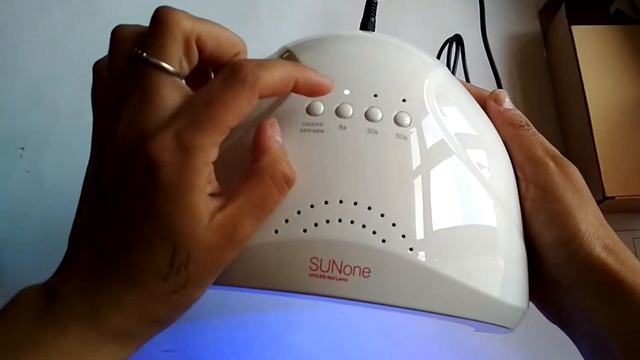 UV/LED лампа SunOne для сушки гель-лака / РАСПАКОВКА, ОБЗОР / Лампа с Алиэкспресс смотреть онлайн