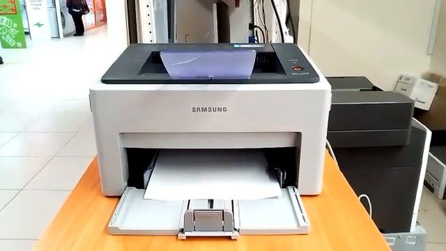 Тест лазерного принтера Samsung ML-1645 смотреть онлайн