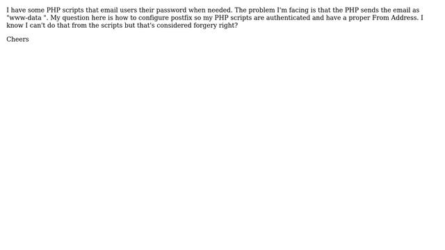 DevOps & SysAdmins: Postfix and PHP scripts From Address смотреть онлайн