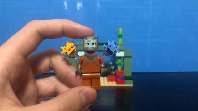 Lego Minecraft 21180 The Guardian Battle Unboxing/Review смотреть онлайн