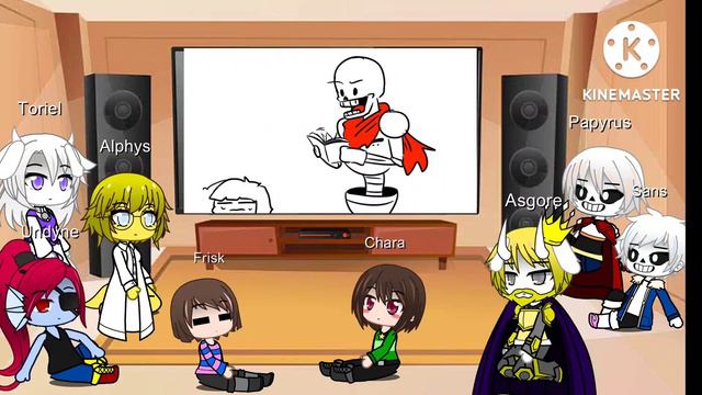 Undertale React to Saying a lot of thing as Papyrus смотреть онлайн