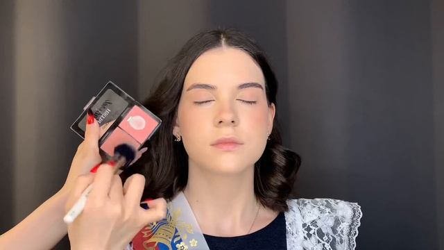 Макияж и Причёска на ВЫПУСКНОЙ | Prom Makeup | БЮДЖЕТНЫЙ Макияж в Школу | смотреть онлайн