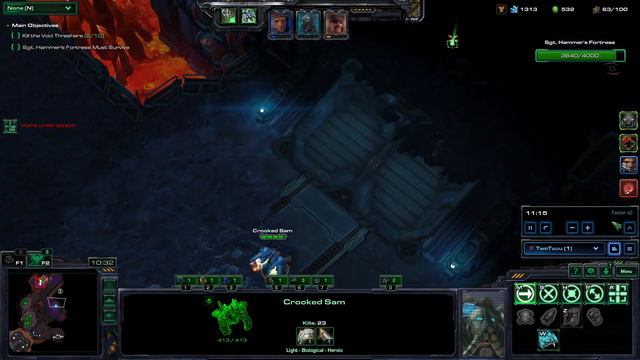 Starcraft 2 Co-op Mutation #125: Rest in Peace - Tychus Solo (p2) [=Brutal+3] смотреть онлайн