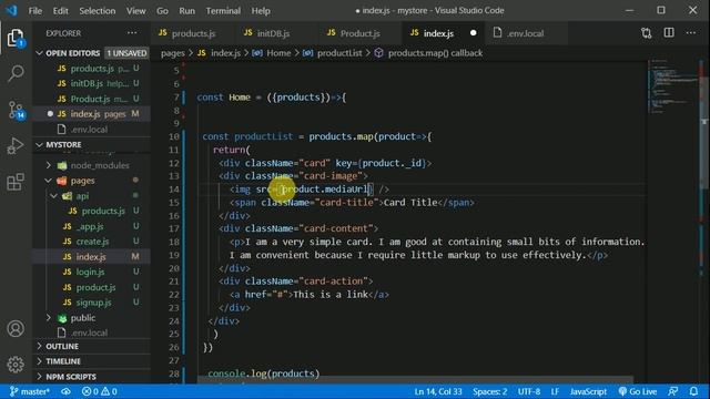 #4 Fetch Products and display on home page | React Server Side rendering | Next js tutorial in Hind смотреть онлайн