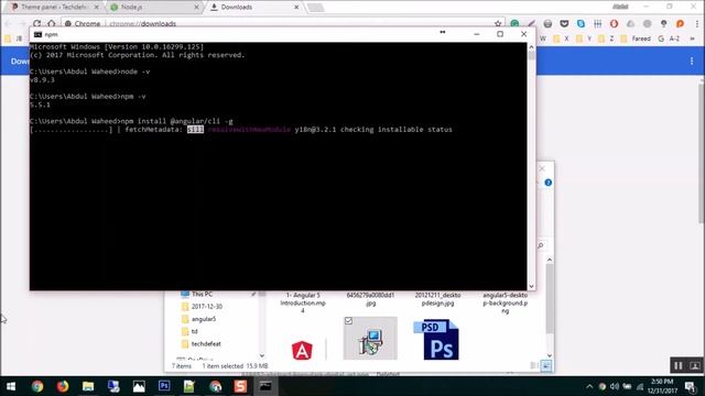 Angular 5 Install and Create First Project - Free Angular 5 Tutorial смотреть онлайн