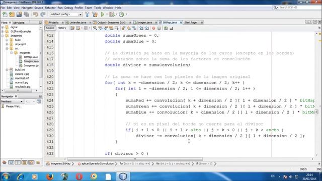Detección de Bordes en Java смотреть онлайн
