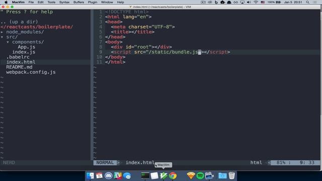 Simple React Boilerplate смотреть онлайн