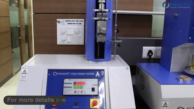 How to Test Edge Crush Test ( ECT) of Corrugated Sheet | Presto Group смотреть онлайн