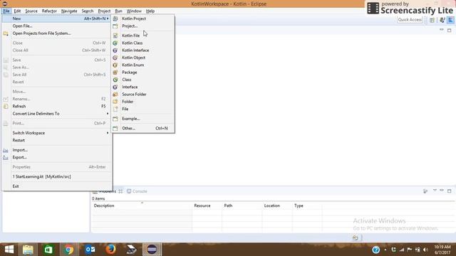 Kotlin Fundamentals IDE setup смотреть онлайн