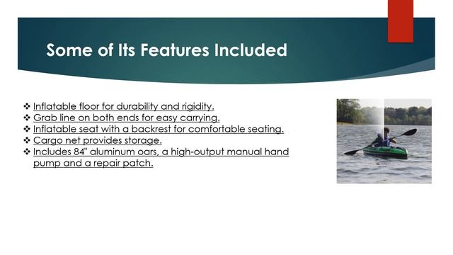 Intex Challenger K1 Kayak Review