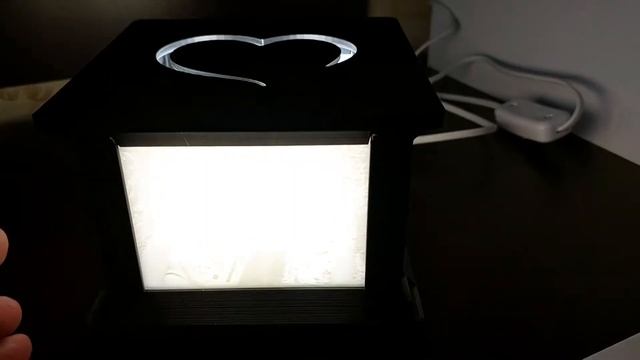 Светодиодный светильник ночник в Римском стиле | Led light in Roman style смотреть онлайн