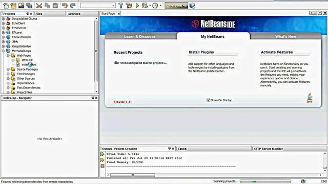 Maven ve JSF(JavaServer Faces Tutorial 1) смотреть онлайн