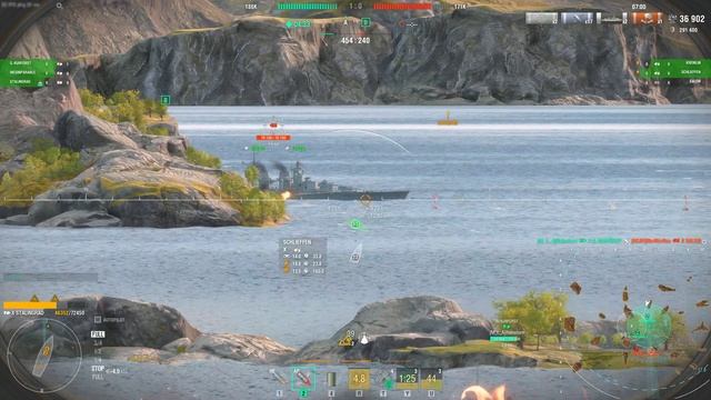 World of Warships - STALINGRAD #1115 | brawl 3vs3 | 4K HDR PQ 60 FPS| tier X смотреть онлайн