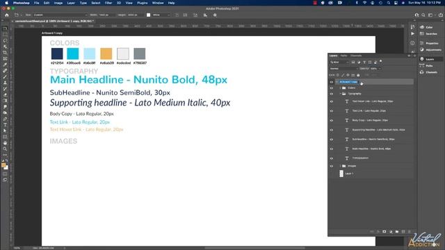 Photoshop: Creating a content asset sheet смотреть онлайн