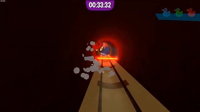 Fling To The Finish Level 1-2 Kooky's Canyons World record смотреть онлайн