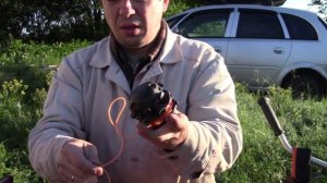 Намотка лески на шпулю AutoCut для триммера Stihl fs 55
