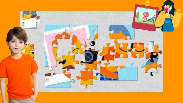 Say Cheese Lets Take a Picture Jigsaw Puzzle Game #1 Sing with Kenan смотреть онлайн