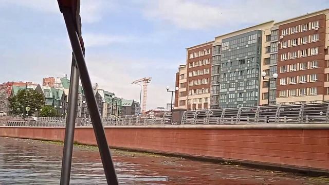 Калининград Экскурсия на речном катере! смотреть онлайн