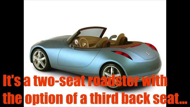 The Renault Wind: Four-Wheeled Concept Roadster смотреть онлайн