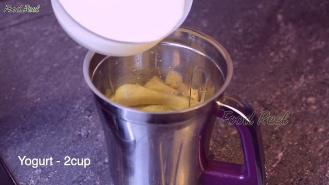 Easy Banana Shake Recipe Without Milk // How TO Make Banana Shake // Food Reel // Quick Drink Recip смотреть онлайн