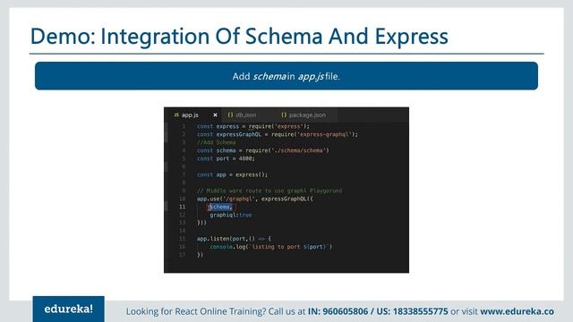 Fetching Data using GraphQL | What is Graph QL? | Graph QL | ReactJS Training | Edureka | Live - 1 смотреть онлайн