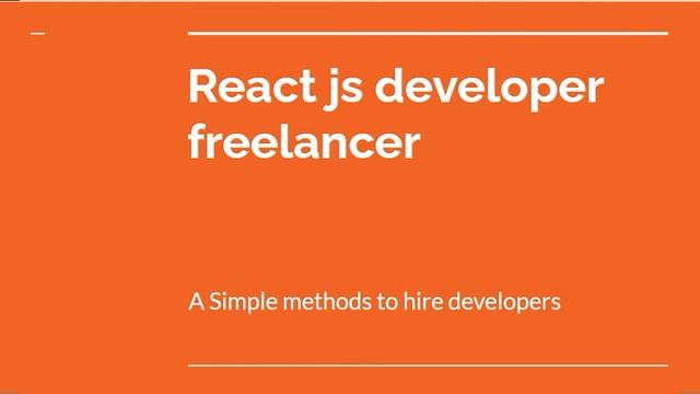 React js developer freelancer #simplywaste2022 #simplywaste2022 смотреть онлайн