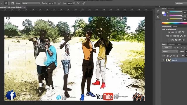 How To Use Rectangular Marquee Tool With Adobe Photoshop CS6 (Fast!) смотреть онлайн