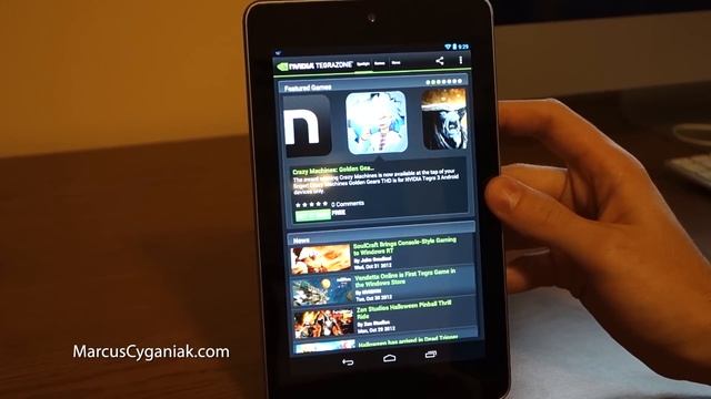 Google Nexus 7 Review - The Marcus Cyganiak Vlog 7 смотреть онлайн