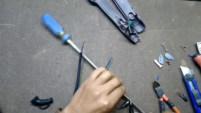 How To Repair Hair Straightener - Hair Straightener Power Cord Repairing