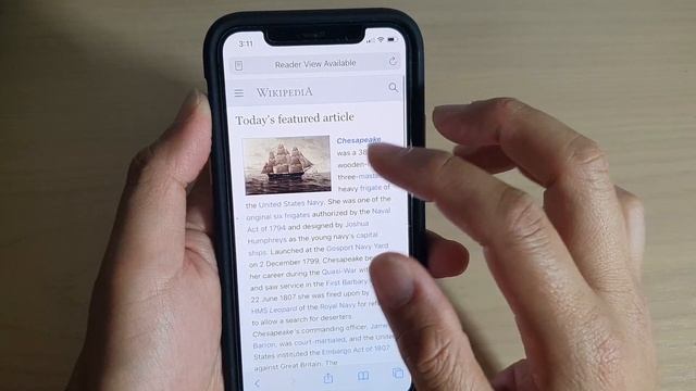 Change Safari Page Zoom to Increase / Decrease Text Size | iPhone 11 Pro iOS 13 смотреть онлайн