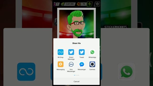 How To Share Your Player Appearance In Stick Cricket Super League | Table Top 10s