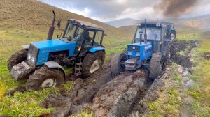 Трактор Беларусь МТЗ 1221 против Трактор NEW Holland | Бездорожьях