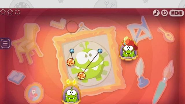 Отрежьте веревку: -Ам-Ням- Om Nom-Путешествие во времени (Cut The Rope: Time Travel): смотреть онлайн
