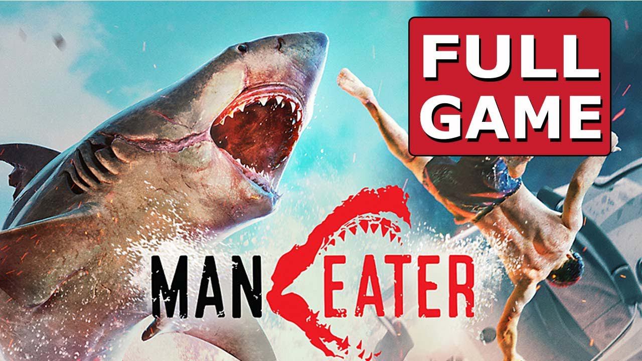 ManEater - Full Game Walkthrough Longplay XBOX ONE Playthrough Gameplay смотреть онлайн