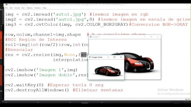 como REESCALAR una imagen en PYTHON 3.7 ? | ▶????? OpenCV - PROCESAMIENTO DE IMAGENES? смотреть онлайн
