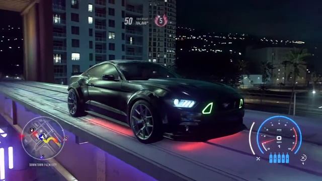 NFS Heat: Ford Mustang GT Knight Rider "K.I.T.T 3000" смотреть онлайн