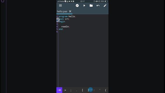 Hướng dẫn sử dụng phần mềm Pascal N-IDE trên điện thoại смотреть онлайн