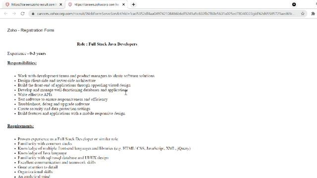 ZOHO Latest OFF Campus Recruitment | Software Developer | Java Full Stack Developer | BiNaRiEs смотреть онлайн