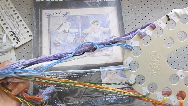 Вышивка крестом: Pаритет от DIMENSIONS, Новый процесс MAYPOLE BEARS, 1987г смотреть онлайн