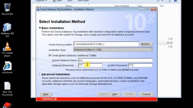 Installation oracle database 10g in windows7 смотреть онлайн