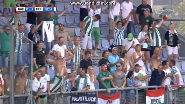 Gera Zoltán gólja a G A Eagles ellen G A Eagles vs Ferencváros 0 1 HD смотреть онлайн