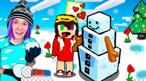 ПОЧЕМУ МОЯ ФЕРМА СНЕЖНЫХ ГОЛЕМОВ СТАЛА НАРИСОВАННОЙ В МАЙНКРАФТ