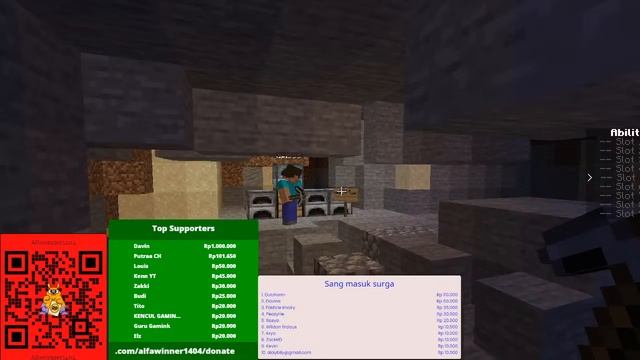 minecraft Live now Stream Indonesia mencoba SURVIVE 100 HARI di minecraft hardcore custom room #266 смотреть онлайн