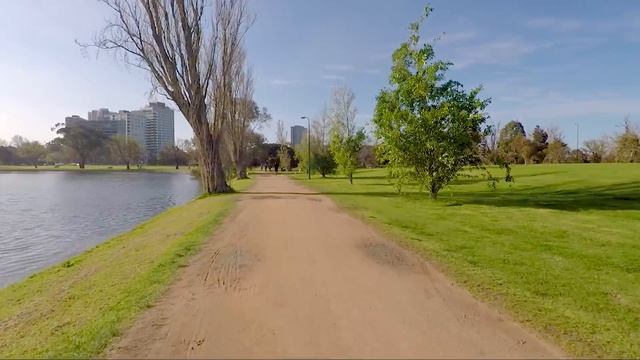 Albert Lake Park, Melbourne Australia Virtual Run смотреть онлайн