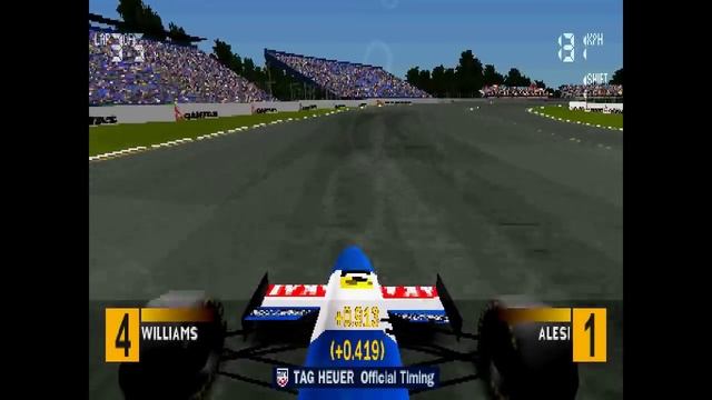 Formula 1 Championship Edition ... (PS1) Gameplay