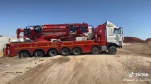 Величественный #кранманипулятор на многоосном шасси #Tatra с величественным турецким #кму Erkin❤️