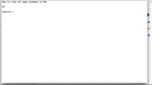 How to view all open windows in mac смотреть онлайн